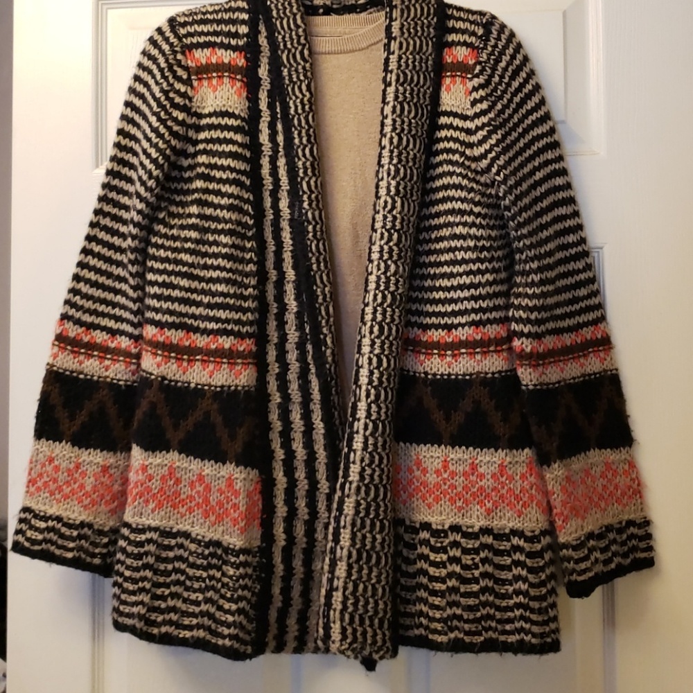 Chunky knit cardigan